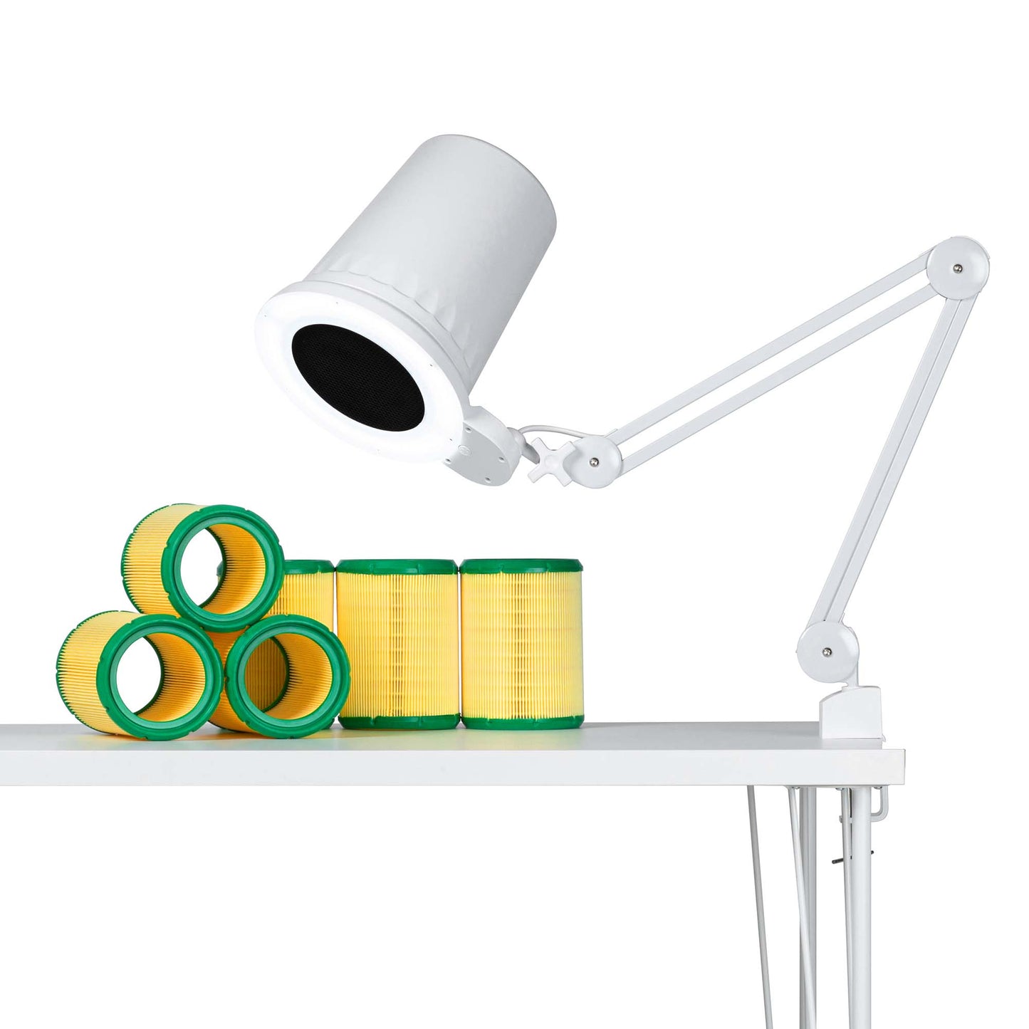 Alize nail dust collector with table mount