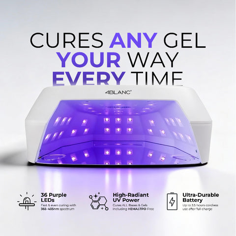 Lámpara LED UV inteligente para uñas (inalámbrica)