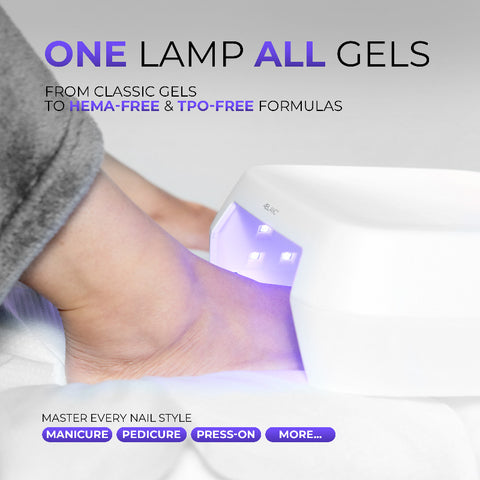 Lámpara LED UV inteligente para uñas (inalámbrica)