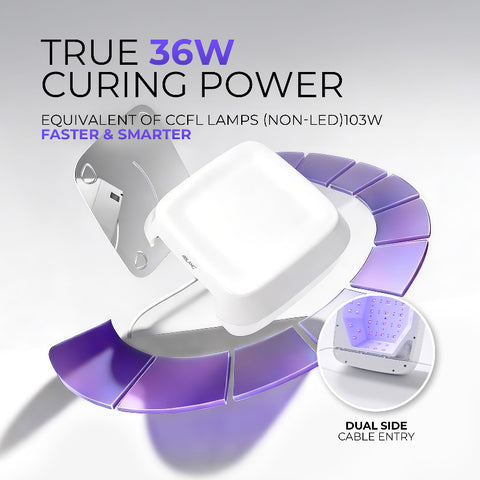 Lámpara LED UV inteligente para uñas