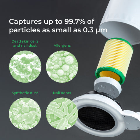 Alizé™-Nagelstaubabsaugung